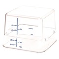 Food Trays, Containers, and Lids | Carlisle 1195407 11.13 in. x 11.13 in. x 8.25 in. 12 qt. Squares Polycarbonate Food Storage Container - Clear image number 3
