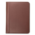 Notebooks & Pads | Samsill 71716 8-1/2 in. x 11 in. Contrast Stitch Leather Padfolio Leather - Tan image number 0