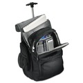 Office Accessories | Samsonite 17896-1053 14 in. x 8 in. x 21 in. Polyester Rolling Backpack Fits Devices Up to 15.6 in. - Black/Charcoal image number 1