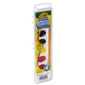 Watercolors | Crayola 530525 Washable Watercolor Paint Palette Tray - 8 Assorted Colors image number 1