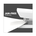 Back to School Sale | Fellowes Mfg Co. 5011401 LX820 20-Sheet Capacity Classic Full Strip Stapler - White image number 2