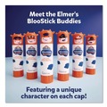 Adhesives & Glues | Elmer's 2213736 0.21 oz BlooStick Buddies and Disappearing Purple Glue Stick Combo Pack - Dries Clear (12/Pack) image number 6