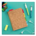 Dividers & Tabs | Avery 74768 2.5 in. x 1 in. 1/5-Cut Ultra Tabs Repositionable Tabs - Assorted Colors (24/Pack) image number 1