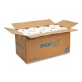 Toilet Paper | Morcon Paper M125 1-Ply Small Core Septic-Safe Bath Tissue - White (2500 Sheets/Roll, 24 Rolls/Carton) image number 4