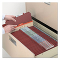 File Folders | Smead 13724 2 in. Expansion Recycled Pressboard 4-Fastener Classification Folders - Letter Size/Red Exterior (10/Box) image number 6
