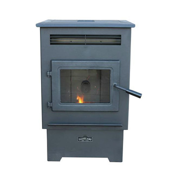 HEATERS | Cleveland Iron Works F500200 34,000 BTU Medium Pellet Stove