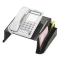 Desktop Organizers | Officemate 22802 12.25 x 10.5 x 5.25 2200 Series Telephone Stand - Black image number 2