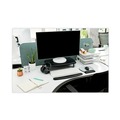Back to School Sale | 3M MS90B 20 in. x 12 in. x 1 in. to 5.78 in. 40-lb. Capacity Adjustable Monitor Stand - Black/Silver image number 1