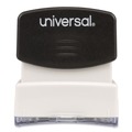 Stamps & Stamp Supplies | Universal UNV10058 Pre-Inked One-Color E-MAILED Message Stamp - Blue image number 1