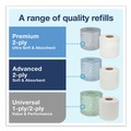 Paper Towel Holders | Tork 59TR 12.75 x 5.57 x 8.25 Twin Standard Roll Bath Tissue Dispenser - Smoke (1/Carton) image number 2