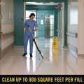 Mops | Rubbermaid Commercial HYGEN 1835528 17 in. Wide Microfiber Head 52 in. Yellow Plastic Handle Pulse Microfiber Spray Mop System image number 8