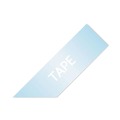Tapes | Brother P-Touch TZES135 0.47 in. x 26.2 ft. TZE Standard Adhesive Laminated Labeling Tape - White on Clear image number 1