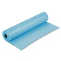 Arts & Crafts Supplies | Pacon P0063150 35 lbs. Wrapping Weight 36 in. x 1000 ft. Rainbow Duo-Finish Colored Kraft Paper - Sky Blue (1-Roll) image number 0