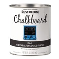 Painting | Rust-Oleum 301450 Chalkboard Paint, Matte Black, Quart Can, 4/Carton image number 1