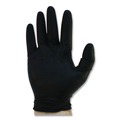 Disposable Gloves | Safety Zone GNPR-XL-BK ProGuard Powder Free Nitrile Gloves - X-Large Black (1000/Carton) image number 3