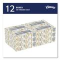  | Kleenex 3076 2-Ply Facial Tissue for Business - White (12 Boxes/Carton) image number 2