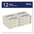  | Kleenex 03076 2-Ply Facial Tissue for Business - White (12 Boxes/Carton) image number 2