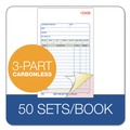 Notebooks & Pads | Adams TC4705 4.19 x 6.69 Three-Part Carbonless Sales Order Pad, 50 Forms Total image number 2