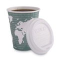  | Eco-Products EP-BNHC12-WD 12 oz. World Art Renewable and Compostable Insulated Hot Cups (600/Carton) image number 9