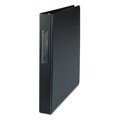 Back to School Sale | Universal UNV20761 Deluxe 1 in. Capacity Non-View D-Ring Binder with Label Holder - Black image number 0