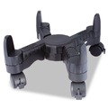 Monitor Stands | Kantek CS200B 4.5 in. x 16 in. x 7 in. Mobile CPU Stand - Black image number 0