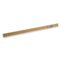 Bulletin Boards | Quartet 2004 1 in. x 24 in. Bulletin Bar - Brown/Silver image number 0
