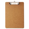 Clipboards | Universal UNV05562 1/2 in. Clip Capacity Hardboard Clipboard for 8.5 in. x 11 in. Sheets - Brown (6/Pack) image number 2