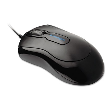 Kensington K72356US USB 2.0 Left/Right Hand Use Mouse-In-A-Box Optical Mouse - Black