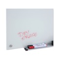 White Boards | Universal UNV43233 Frameless 48 in. x 36 in. Glass Marker Board - White image number 2