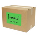 Labels | Avery 05952 5.5 in. x 8.5 in. High-Visibility Permanent Laser ID Labels - Neon Green (100/Box) image number 1