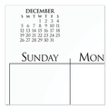 Bulletin Boards | AT-A-GLANCE 997-1 12-Month (Jan to Dec) 2026 15 in. x 12 in. Business Monthly Wall Calendar - White/Black Sheets image number 2