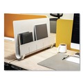Office Furniture Accessories | Deflecto 400005 24 x 2.7 x 16.36 Oasis Privacy Panel - Gray image number 6