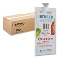 Beverages & Drink Mixes | FLAVIA 48053 Infused Water Freshpack - Strawberry Basil (100/Carton) image number 0