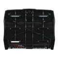Paper Towel Holders | Boardwalk WP98053 Boardwalk Xtra 11.13 in. x 7.38 in. x 8.88 in. 2-Roll Controlled Bath Tissue Dispenser - Translucent Black (1/Carton) image number 5