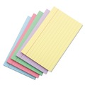 Flash Cards | Universal UNV47236 4 in. x 6 in. Index Cards - Ruled, Assorted (100/Pack) image number 4