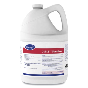 Diversey Care 5756018 1 gal. Bottle J-512TM/MC Sanitizer (4/Carton)