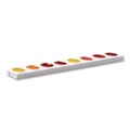 Arts & Crafts Supplies | Prang X00825 Refillable Oval Watercolor Tray, White, 12/Pack image number 2