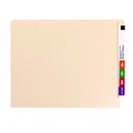 File Folders | Smead 34115 End Tab 11-pt Manila 2-Fastener Folders with Reinforced Straight Tabs - Letter Size/Manila Exterior (50/Box) image number 1