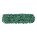 Mops | Rubbermaid Commercial FGJ85500GR00 36 in. Looped End Microfiber Dust Mop Head - Green image number 1
