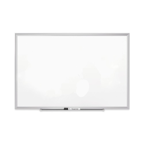 Clearance Center | Quartet 2547 Classic Series 72 x 48 Porcelain Magnetic Dry Erase Board - White Surface/Silver Aluminum Frame image number 0
