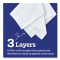 Tissues | Kleenex 54317 Ultra Soft 3-Ply Facial Tissue - White (4/Carton) image number 3