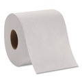 Just Launched | Georgia Pacific Professional 14580/01 1-Ply Pacific Blue Basic Bathroom Tissue - White (80/Carton) image number 2