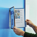 Desktop Organizers | Durable 555200 5 Panels VARIO Letter Wall Reference System - Assorted Borders and Panels image number 8
