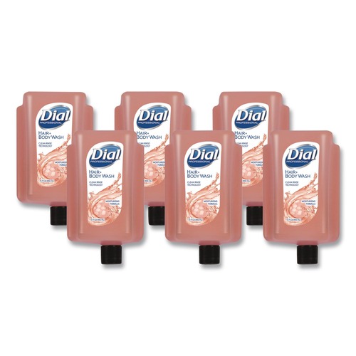 Skin Care & Hygiene | Dial Professional 16304CT 15 oz Hair and Body Wash Refill for Versa Dispenser - Neutral Scent (6/Carton) image number 0