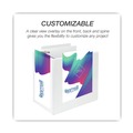 File Folders | Samsill 16427 6 in. Capacity 11 x 8.5 Nonstick D-Ring View Binder, 3 Rings - White image number 4