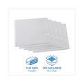 Storage Accessories | Boardwalk Z7660VNK 38 in. x 60 in. 60 gal. 16 mic High-Density Industrial Can Liners Flat Pack - Natural (100/Carton) image number 2