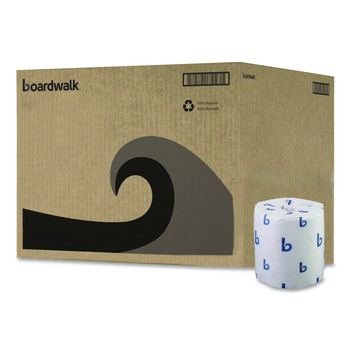 Boardwalk B6150 2-Ply Septic Safe 156.25 ft. Roll Length Toilet Tissue - White (96/Carton)