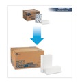 Paper Towels and Napkins | Georgia Pacific Professional 20887 10.2 in. x 10.8 in. 1-Ply Pacific Blue Ultra Folded Paper Towels - White (2200/Carton) image number 4