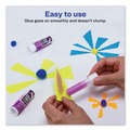 Adhesives & Glues | Avery 98079 0.26 oz Applies Purple and Dries Clear Permanent Glue Stic Value Pack (18/Pack) image number 4