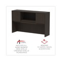 Office Desks & Workstations | Alera ALEVA286015ES Valencia Series 58.88 in. x 15 in. x 35.38 in. 4-Compartment Hutch with Doors - Espresso image number 7